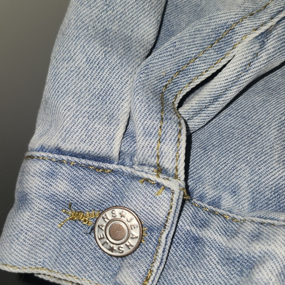 Medium Y2K Cropped Denim Jacket - Picture 2 of 2